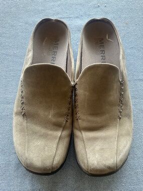 Merrill Primo Seam Clog - Taupe - Women's 10 - Great Used Condition